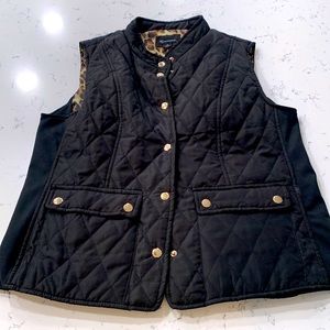 Black vest for women